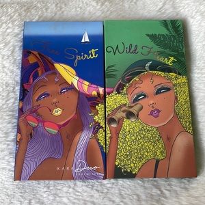 Free spirit wild heart eye shadow palette by Kara Duo Kara Beauty